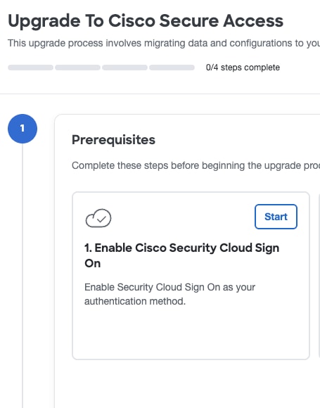 1. Cisco Security Cloud Sign On の有効化