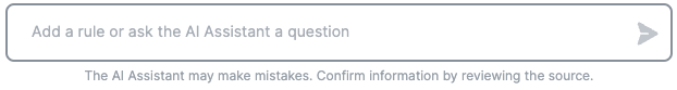 Cisco Assistant prompt bar page displaying an option to inline type a prompt