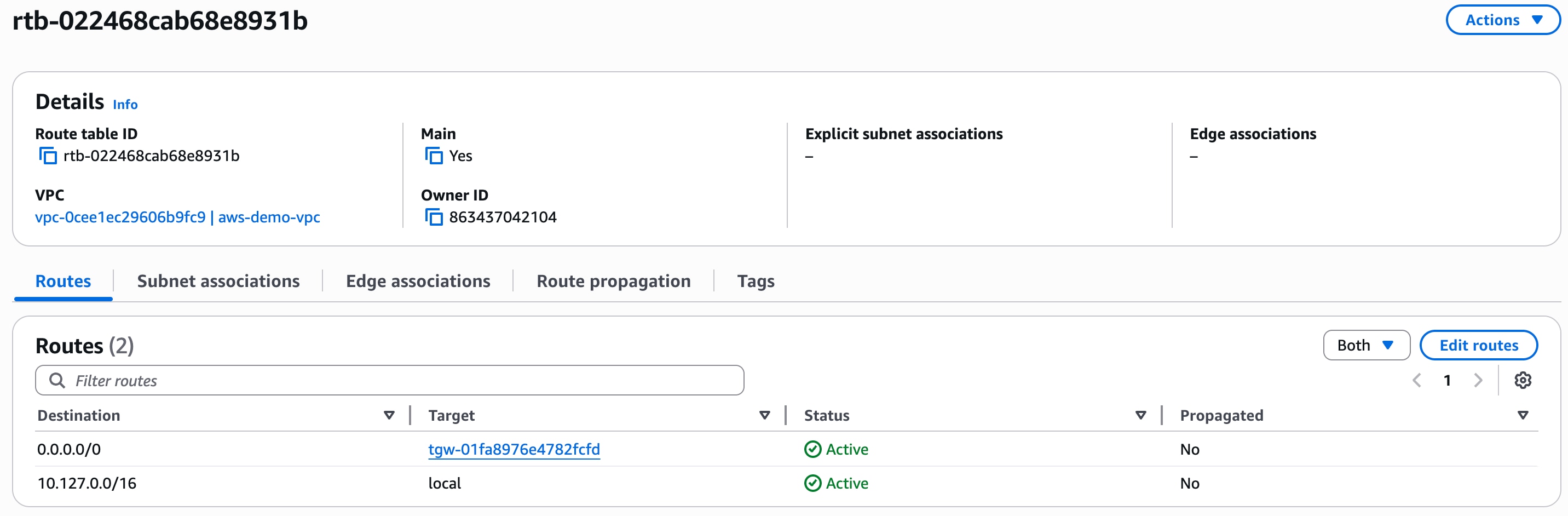 The S2s Aws UI 17 interface.