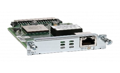 図 1 Cisco ISR 1861 用の T1/E1 HWIC