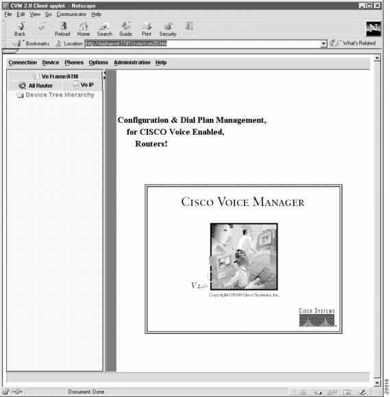Getting Started with CiscoWorks2000 Voice Manager 2.0 for Solaris ...