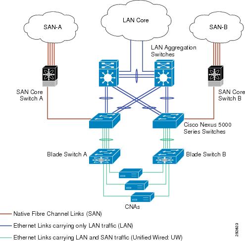 Switch & remotely-connected CNAs
		  