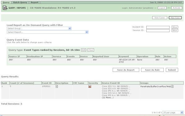 NR-6224 6755 query results