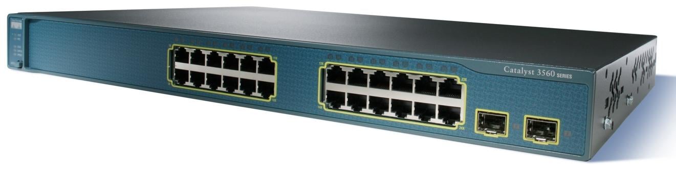Cisco WS-C3560-24TS-S 24-Ports 10/100 Ethernet Switch with WS-C3560-24TS-E IOS 