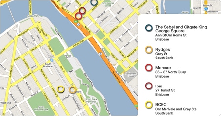 Brisbane Map