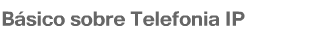 Básico sobre Telefonia IP